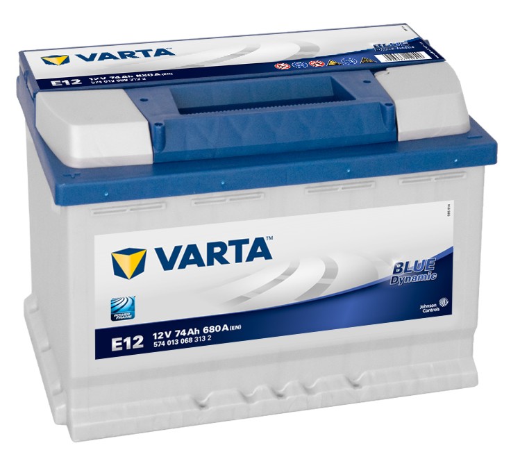 Batteri Varta 12V 74Ah, 680CCA