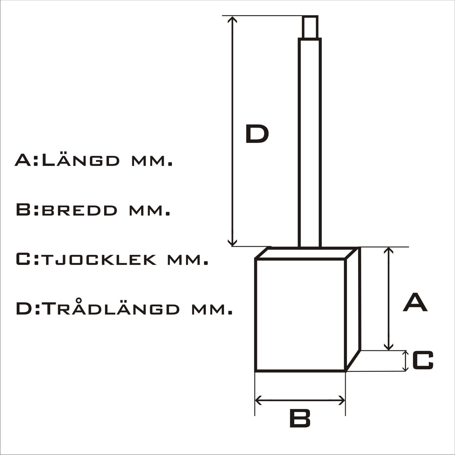 Kolsats 12V, 22x8x5mm 1