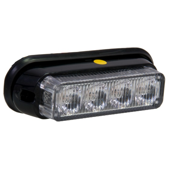 LED Blixtljus 4LED Vit