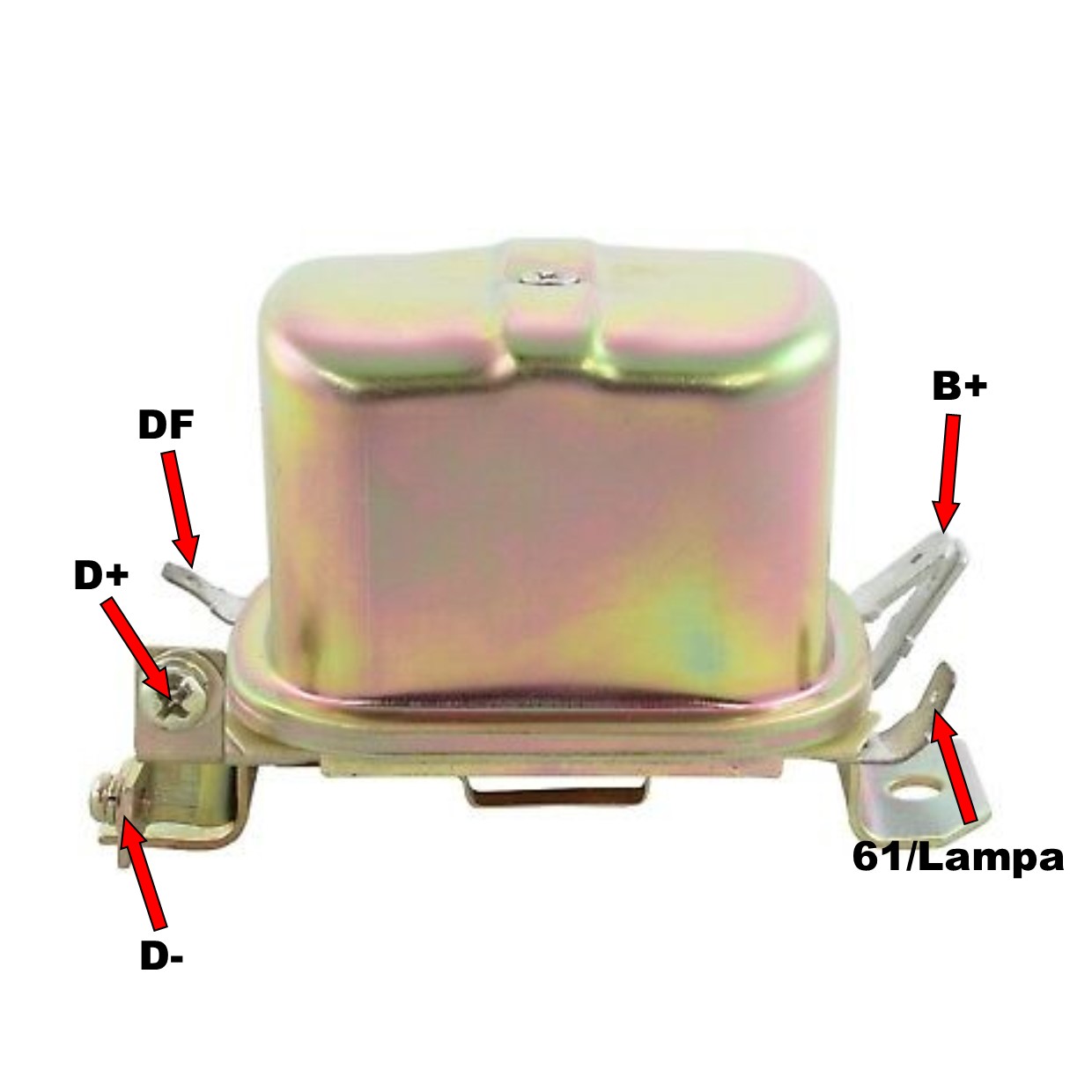 Likströmsregulator 12V 25A, eftermarknad Bosch