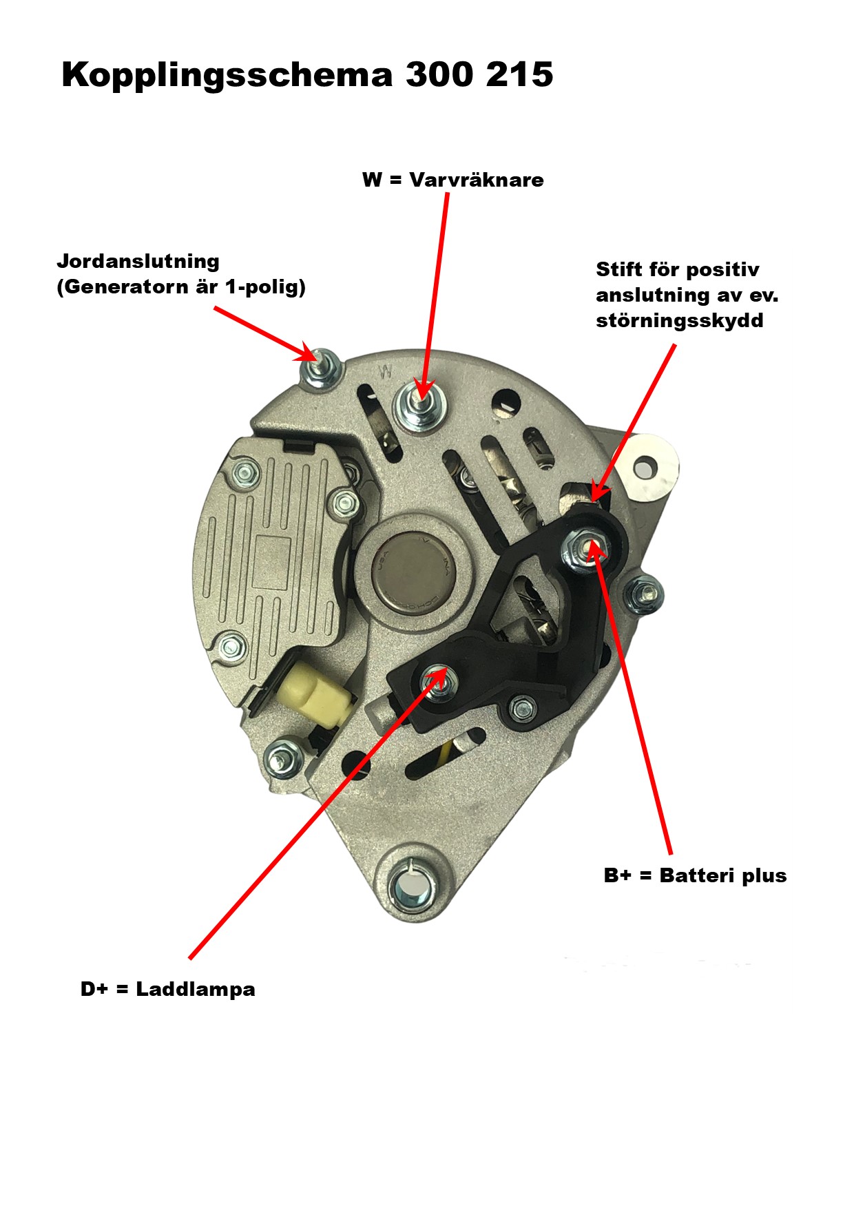 Generator 12V 70A 2