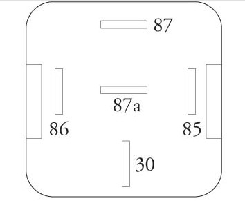 Relä switchande 12V 70A 1