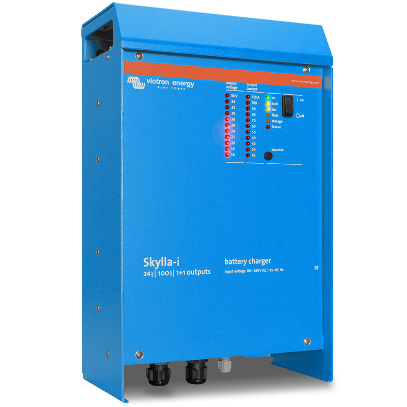 Batteriladdare Victron Skylla-i 24V, 100A 230V