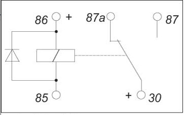 Relä switchande 12V 70A 2