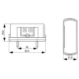 LED Regskyltsbelysning Universal IP68 1