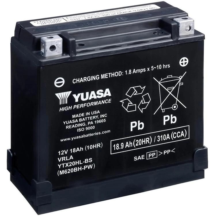 Batteri MC AGM 12V 18.9Ah 310CCA Yuasa