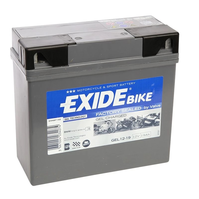 Batteri MC GEL 12V 19Ah 170CCA Exide