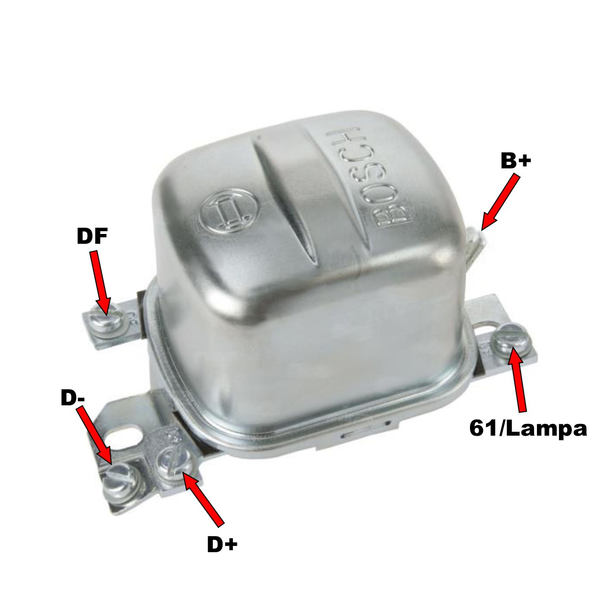 Regulator 12V 25A 300W, original Bosch