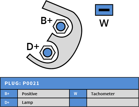 Generator 12V 110A 4