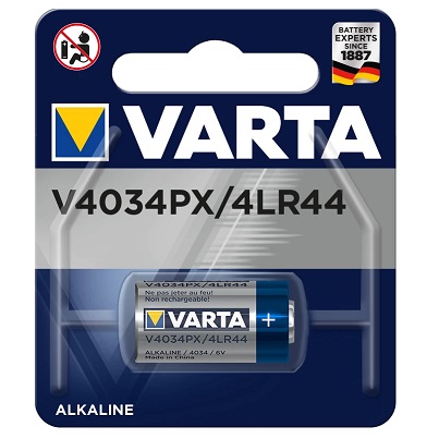 Batteri stav 4LR44 6V Varta