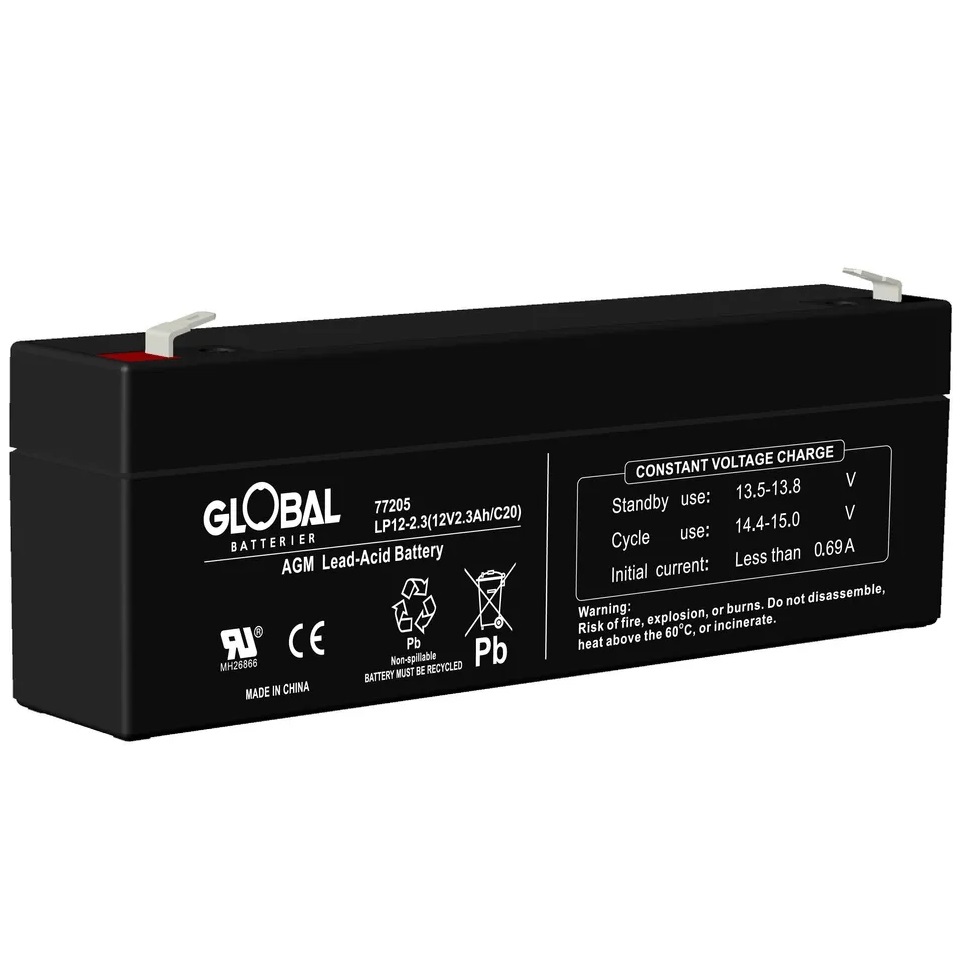 Batteri 12V 2.2Ah AGM