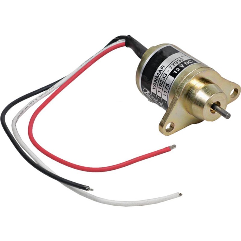 Stoppsolenoid 12V, extern switch