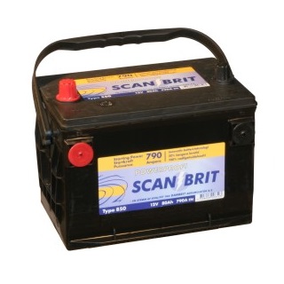 Batteri USA 12V 80Ah, 815CCA