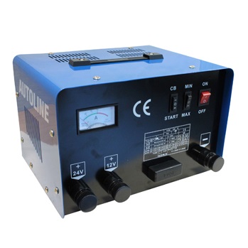 Batteriladdare-Booster 12 och 24V, 1400W