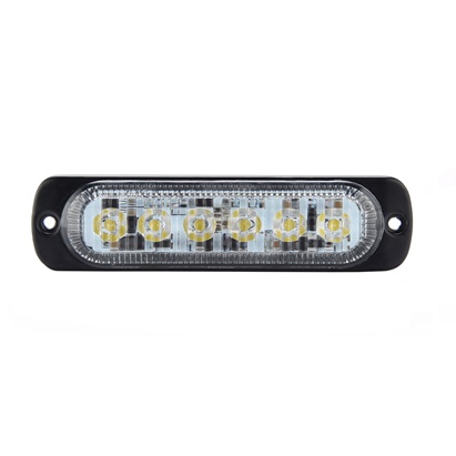 LED Blixtljus Slimline S6 ECE R10 1