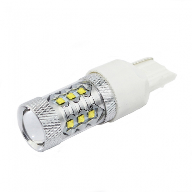 Utbyteslampa T20-7440 LED 80W CREE backlampa