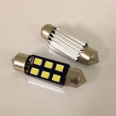 Spollampa 6SMD LED Canbus 36mm