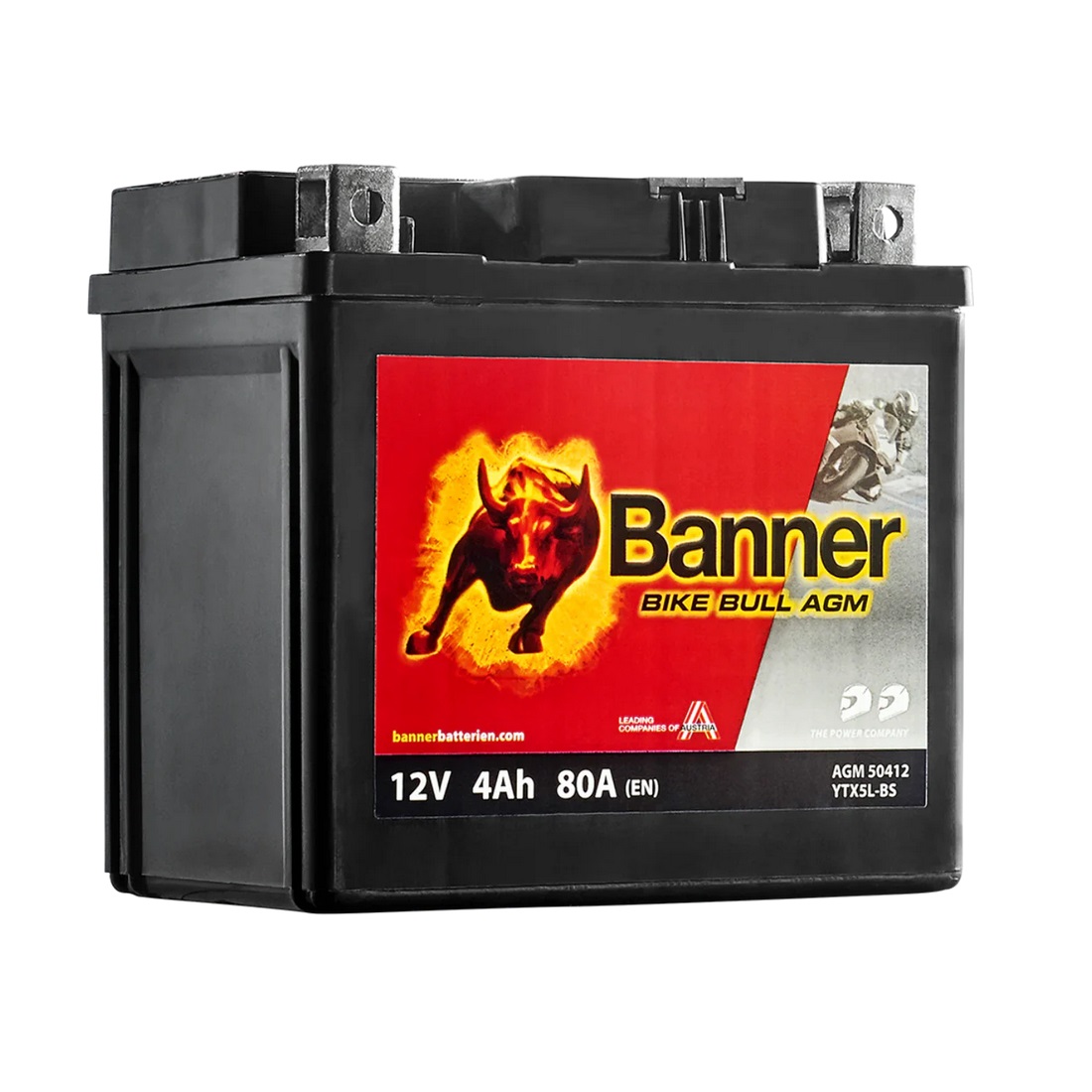 Batteri AGM 12V 4Ah 80A