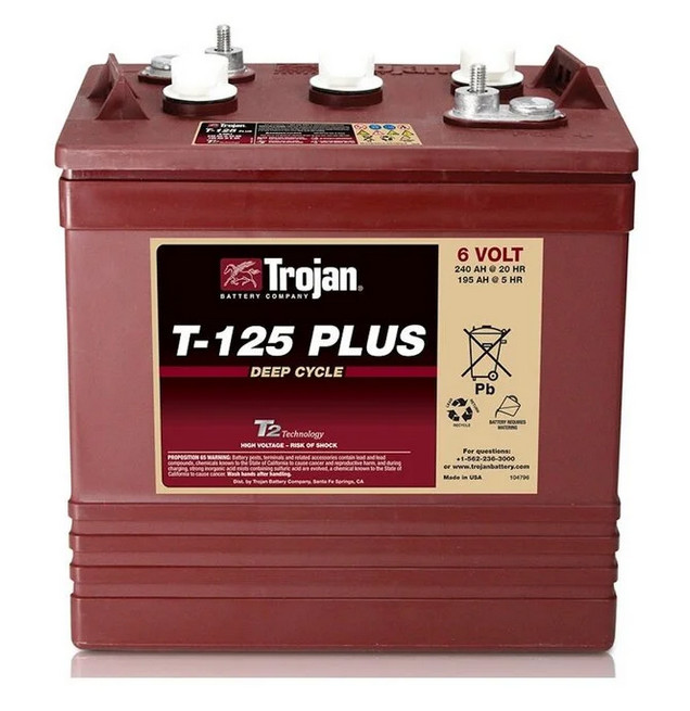 Batteri 6V 240Ah Trojan LPT