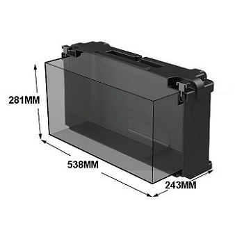 Batteribox 54x24x28cm 1