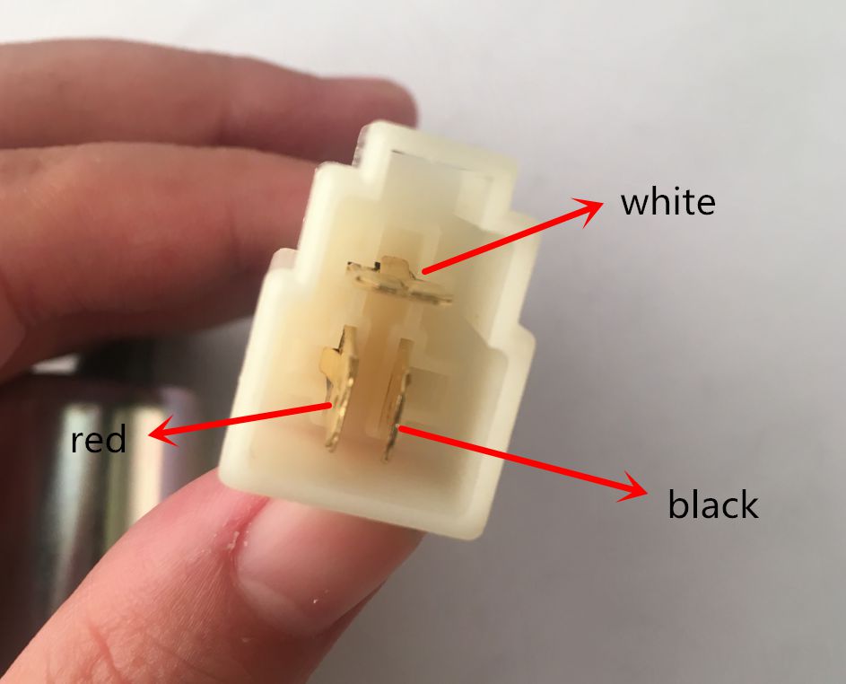 Stoppsolenoid 12V, extern switch 2