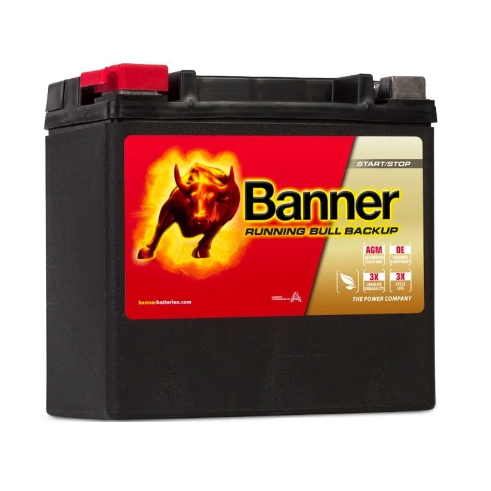 Batteri Backup AGM 12V 12Ah Banner