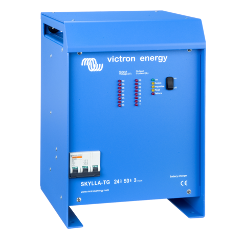 Batteriladdare Victron Skylla TG 24V, 50A 400V 3-fas