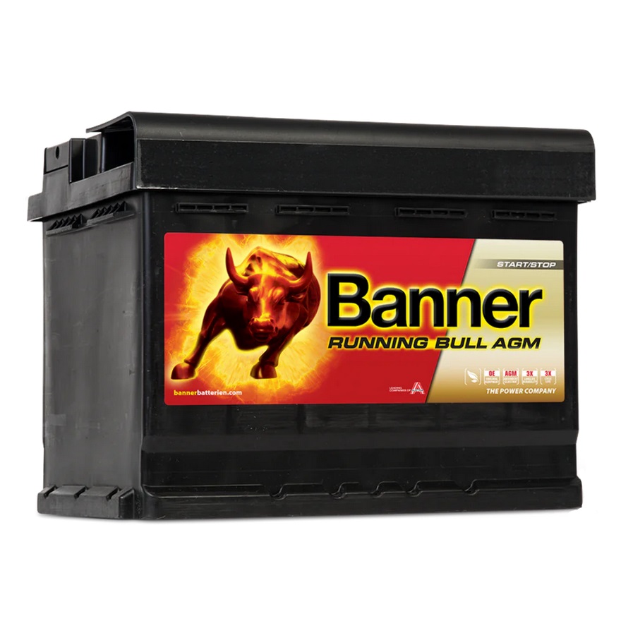 Batteri AGM 12V 60Ah 640CCA Banner