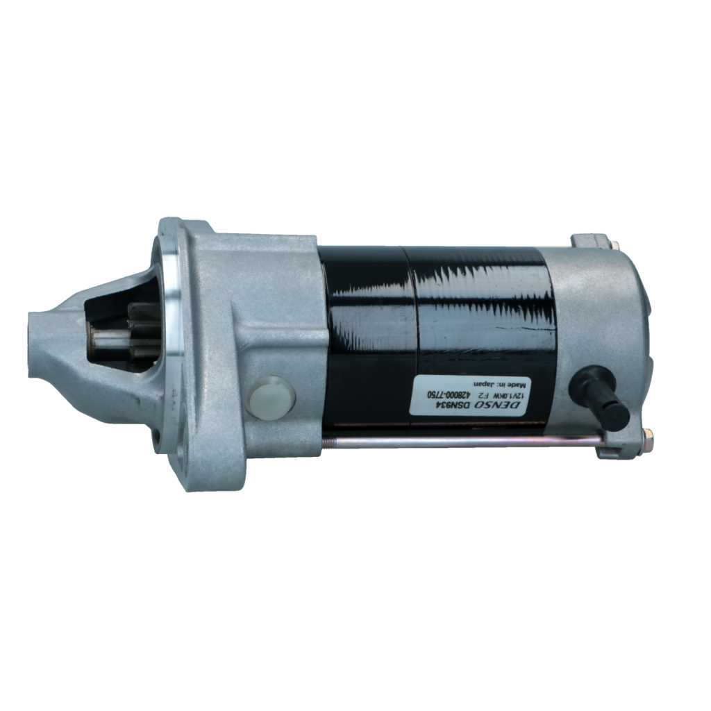 Startmotor 12V 1.0kW, original Denso 1