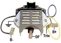 Regulator 12V, eftermarknad Valeo