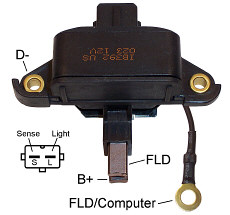 Regulator 12V, eftermarknad Bosch