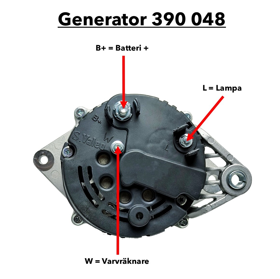 Generator 12V 125A 3