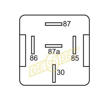 Minirelä växlande 24V 10-20A med resistor 2